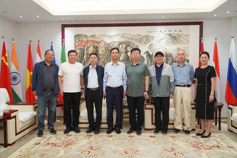 欢迎省环保产业协会焦飞会长一行莅临调研!