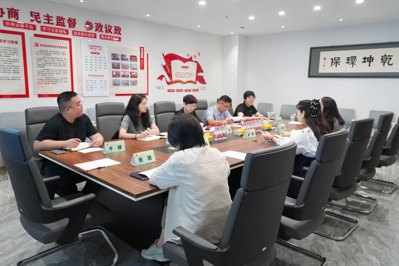 欢迎团省委、团市委**莅临欧冠在线官网-欧冠(中国)调研考察