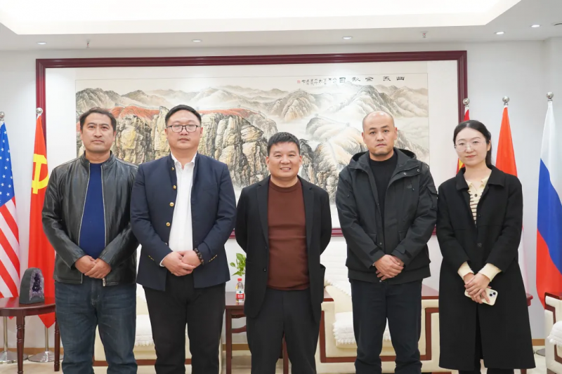 中巴国际商业联盟一行莅临欧冠在线官网-欧冠(中国)参观考察